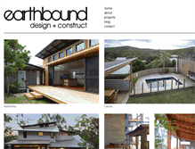 Tablet Screenshot of earthboundeco.com.au